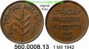 Palestina 1 Mil *1 KM1 Olivenzweig . 560.0008.13 -