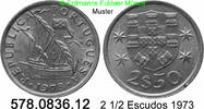 Portugal 2 1/2 Escudos *48 Karavelle . 578.0836.12 -
