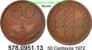 Portugal 50 Centavos *55 . 578.0951.13 -