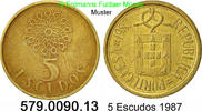 Portugal 5 Escudos *92 KM632 . 579.0090.13 -