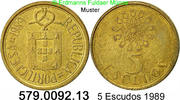 Portugal 5 Escudos *92 KM632 . 579.0092.13 -