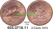 Südafrika Republik 2 Cents *122 KM83 . 655.0716.11 -