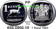Südafrika 1 Rand *175 KM138 Springbock . 655.0950.10 -