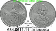 Thailand 20 Baht *549 KMY393 80. Geburtstag Prinzessin . 684.0611.11 -