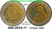Thailand 10 Baht *491 KMY334 FAO Summit. 684.0919.11 -