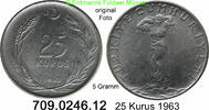 Türkei 25 Kurus *407.2 KM892.2 -- 5 Gramm . 709.0246.12 -