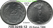 Türkei 25 Kurus *407.2 KM892.2 -- 5 Gramm . 709.0249.12 -