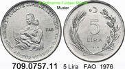 Türkei 5 Lira *431 KM909 FAO stillende Mutter . 709.0757.11 -
