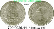 Türkei 1000 Lira *516 KM997 . 709.0926.11 -