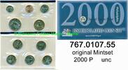 2,91 Dollars 2000P USA original Mintset Mzz P . 767.0107.55 unc