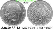 BRD 2 DM J.392 Max Planck . 336.0462.13 -