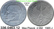 BRD 2 DM J.392 Max Planck . 336.0463.12 -
