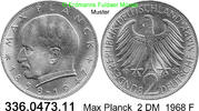 BRD 2 DM J.392 Max Planck . 336.0473.11 -