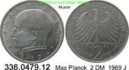 BRD 2 DM J.392 Max Planck . 336.0479.12 -