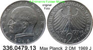 BRD 2 DM J.392 Max Planck . 336.0479.13 -