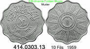 Irak 10 Fils *26 KM121 . 414.0303.13 -