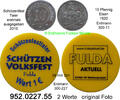 Deutschland Fulda Lot 10 Pfennig und Taler Lot zu 2 Werten . 952.0227.55 -
