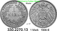 Deutschland Kaiserreich 1 Mark großer Adler J.17 . 330.2270.13 -