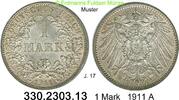 Deutschland Kaiserreich 1 Mark großer Adler J.17 . 330.2303.13 -