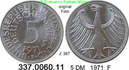 Deutschland BRD 5 DM Kursmünze J.387 . 337.0060.11 -