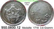 Fulda Medaille Belegstück zu Eichelmann 026, Zu Buch. 10 . 950.0600.12 -