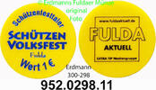 Fulda 1 Schützenfest Taler Lot Rabattmarken . 952.0298.11 -