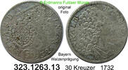 Altdeutschland Bayern 39 Kreuzer Bayern Herzog Karl Albrecht . 323.1263.13 -