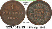Bestell-Nr. 323.1319.13 1 Pfennig AKS 94 . 323.1319.13 -