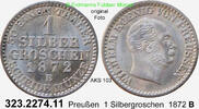Brandenburg-Preußen 1 Silbergroschen AKS 103 . 323.2274.11 . -