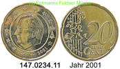 Belgien 20 Cent 20 Cent . 147.0234.11 -