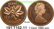 Canada Kanada 1 Cent *58.1 KM59 . 191.1152.11 -