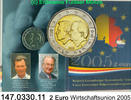 Belgien 2 Euro Wirtschaftsunion Belgien - NL . 147.0330.11 -