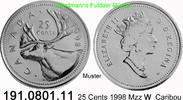 Kanada 25 Cents *157 KM184 Mzz W 191.0801.11 -