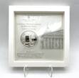Cook Islands 10$ 2014 WINDOWS OF HEAVEN Metropolitan Cathedral BUENOS AIRES Silver Coin Proof