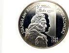 Poland 10 Zlotych 2005 Stanislaw August Poniatowski Bust Silver Coin