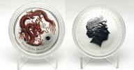 Australia 1$ 2012 Year of the DRAGON Lunar Series II 1 oz Silver Coin RE... 99,99 EUR  Excl. 7,00 EUR Verzending