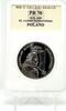 Poland 10 Zlotych Stanislaw August Poniatowski Bust Silver Coin -