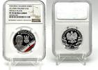 Poland 10 Zlotych The Enduring Soldiers Accursed by the Communists Witold Pilecki Silver Coin -