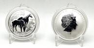 Australia 2$ 2014 Year of the HORSE Lunar Series II 2 oz Silver Coin  109,99 EUR  Excl. 7,00 EUR Verzending