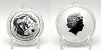 Australia 2$ 2012 Year of the DRAGON Lunar Series II 2 oz Silver Coin  109,99 EUR  Excl. 7,00 EUR Verzending