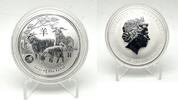 Australia 1$ 2015 Year of the GOAT Lunar Series II 1 oz Silver Coin Lion... 54,99 EUR  Excl. 7,00 EUR Verzending