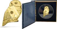 France 200 Euro Harry Potter Hedwig Owl Shaped 1 oz Pure Gold Coin -