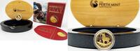 Australia 25$ YEAR OF THE GOAT Lunar Series II 1/4 oz Gold Proof Coin -