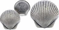 Fiji 2$ 2019 Castaway Seashells 1 oz Pure Silver SCALLOP SHAPED Coin  129,99 EUR119,99 EUR  Excl. 7,00 EUR Verzending
