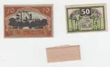 1920 Deutschland/ Zwickau, 10&50Pf Schein GEM UNC