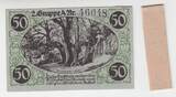 1920 Deutschland/ Lübbecke, 50Pf Schein GEM UNC