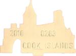 Cook Islands 10 Dollar 2010 Skulpturmünze - Carcassonne Proof in Kapsel