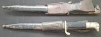 3. Reich Bajonett Wehrmacht Bajonett K98 mit Koppelschuh -