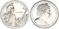 Falkland 1 Crown Queen Elisabeth II. -