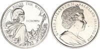 Falkland 1 Crown Queen Elisabeth II. -